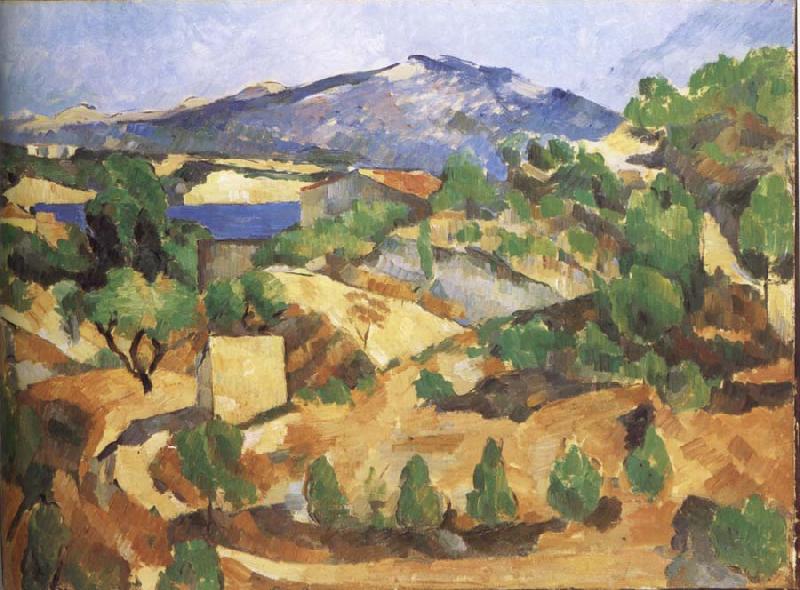 Paul Cezanne The Mountain oil painting image